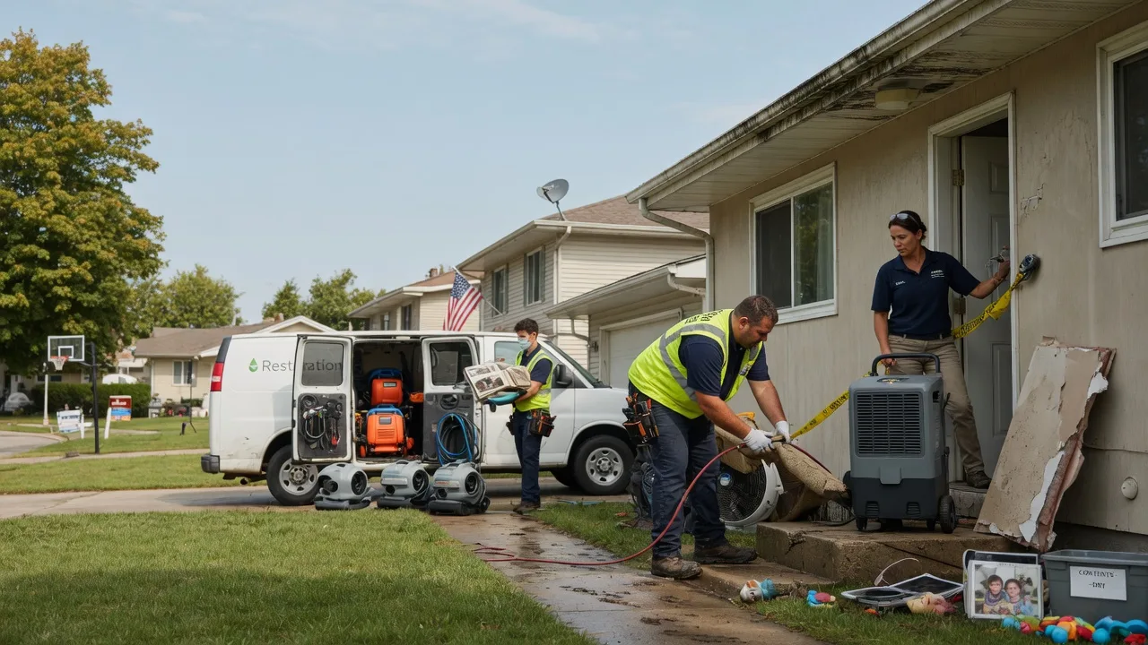 Water Damage Restoration in Theriot, LA near me